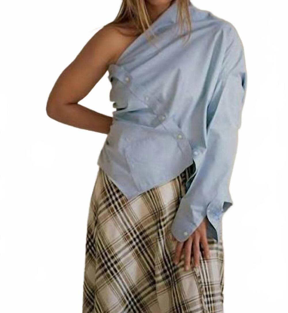 NEW SLOPPY SECONDS the beau top in blue